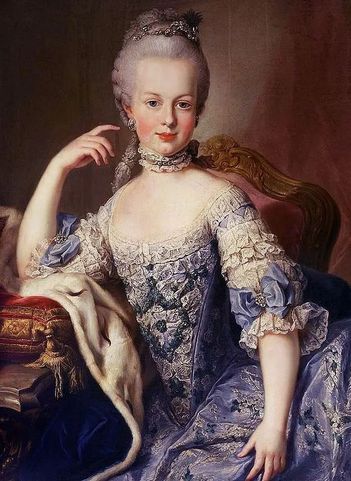 A "hajkorona lombhullása" - Marie Antoinette